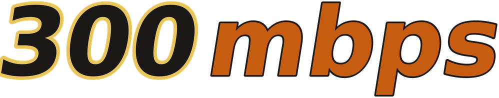 300mbps logo